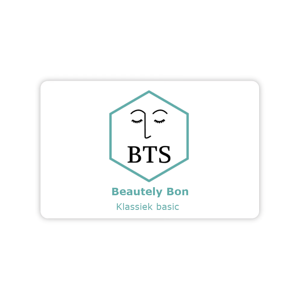Cadeaubon basic voor beautely